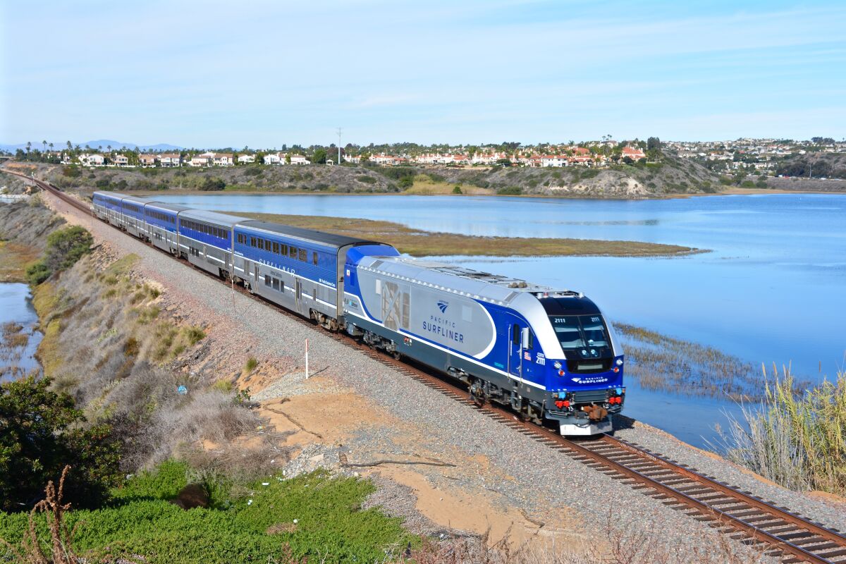 Pacific Surfliner (California to Los Angles) Train Travel